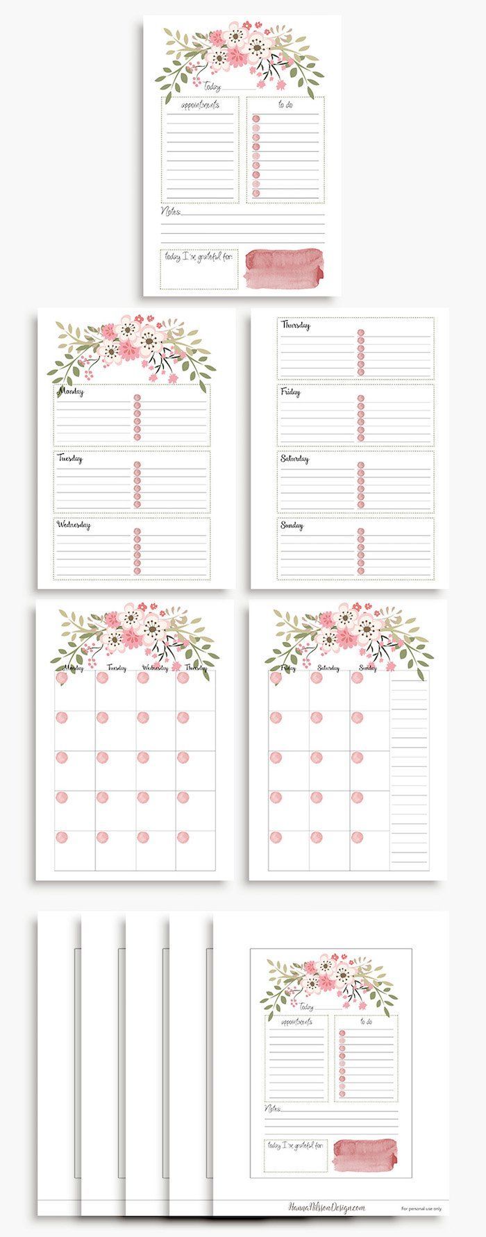 gue deco planner free