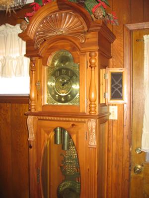 ridgeway grandfather clock serial number lookup